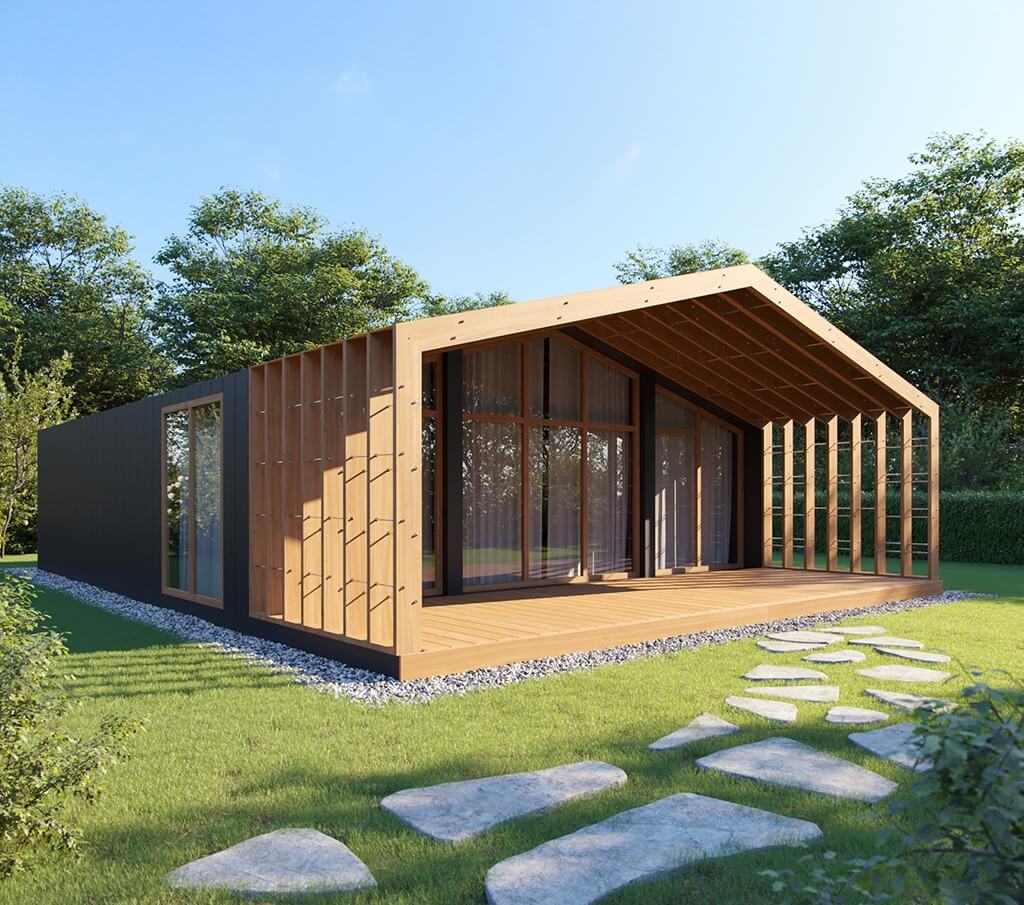проект деревянного дома «Небраска»