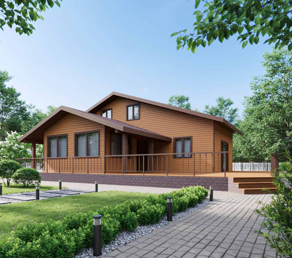проект деревянного дома «Архангельск»