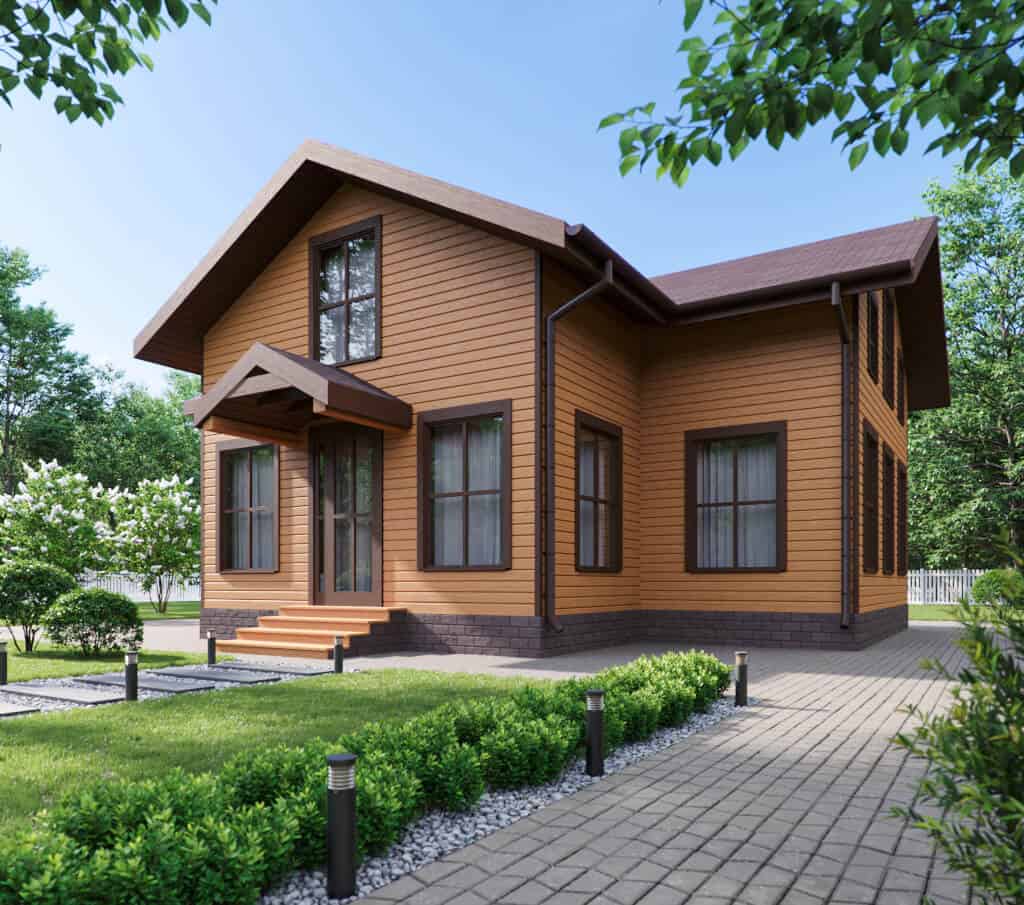 проект деревянного дома «Домодедово»
