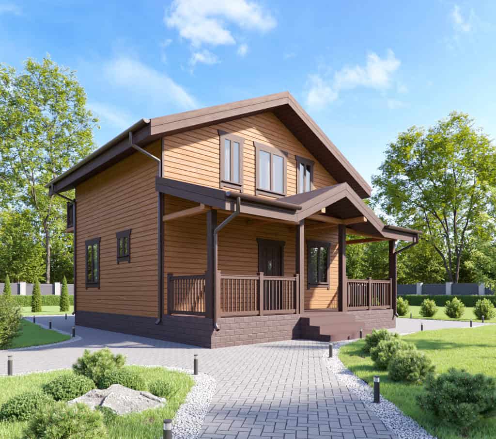 проект деревянного дома «Егорьевск»