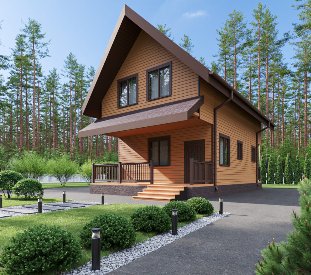 проект деревянного дома «Ростов»